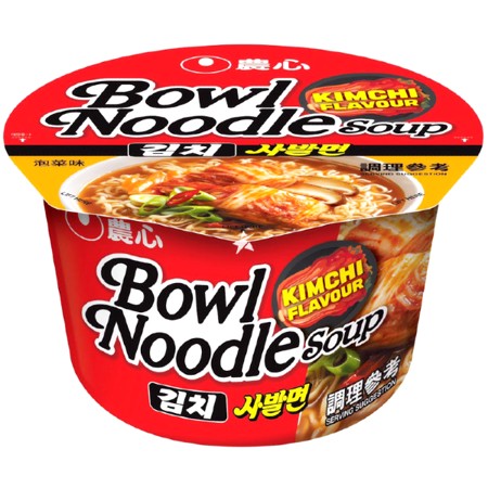 Instant Bowl Rezancová polievka s príchuťou kimchi 100g Nongshim