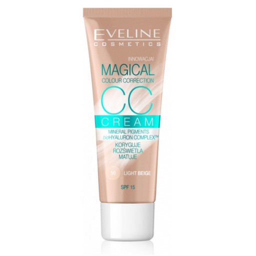EVELINE Magical CC podkladová báza 50 svetlo béžová 30 ml