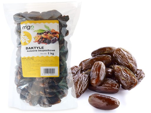 DATLE SUŠENÉ, BEZSEMENNÉ, 1kg, LAHODNÉ - MIGOskupina
