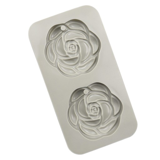 Forma silikónová forma na mydlo ROSE ROSE 2 ks.
