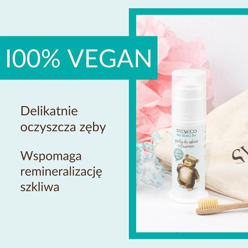 SYLVECO pre deti Zubná pasta s fluoridom