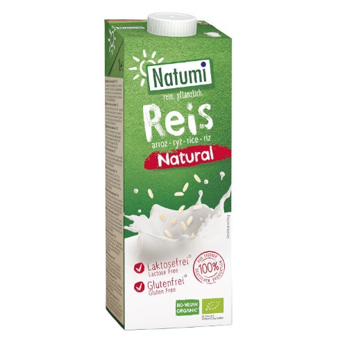 NATUMI Ryžový bezmliečny nápoj bez cukru 1l - BIO