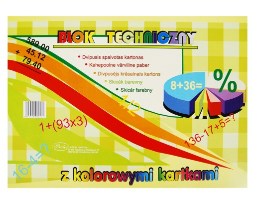 ŠKOLSKÝ TECHNICKÝ BLOK A3 FAREBNÉ PROTOS