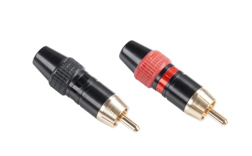 Kovová RCA zástrčka HD-290