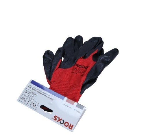 POLYESTER-NITRILOVÉ RUKAVICE, VEĽKOSŤ XL, 1 PÁR PRÁCE