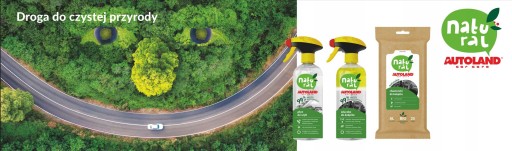 NATURAL - Kožené obrúsky - 25 ks AUTOLAND BIODEGRADABLE ČISTENIE