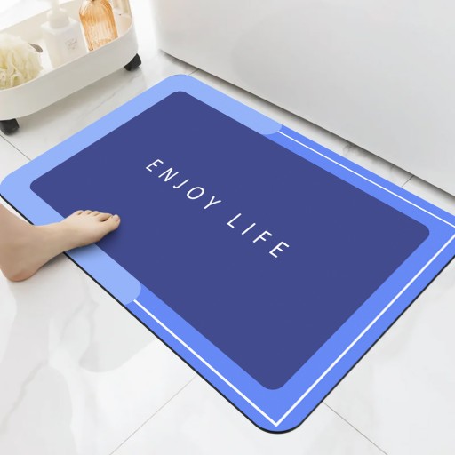 KÚPEĽŇOVÁ PODLOŽKA RÝCHLOSCHNÚCE ABSORPČNÝ PROTIŠMYKOVÝ koberček do kúpeľne