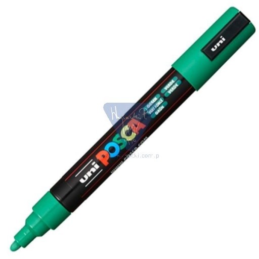Popisovač Posca PC-5M uni so zelenou farbou na plagáty 6