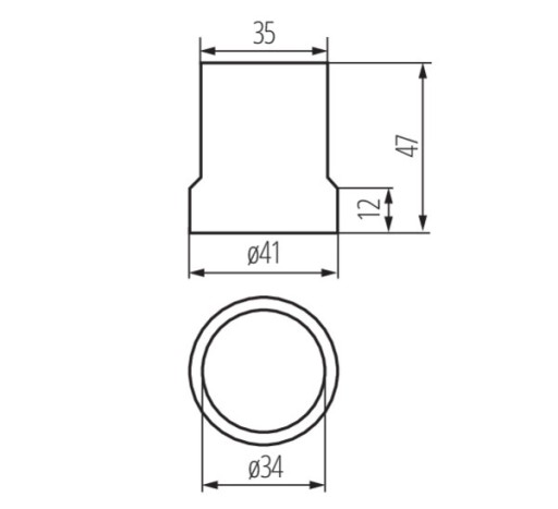 Keramický držiak lampy KANLUX HLDR 4A veľký závit E27 pre sivú žiarovku