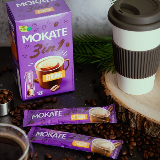 3v1 Strong Mokate Coffee Mix Instant 3v1 12 vrecúšok