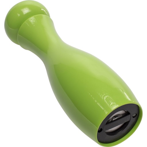 Ručný mlynček na korenie a soľ, 18 cm, zelený