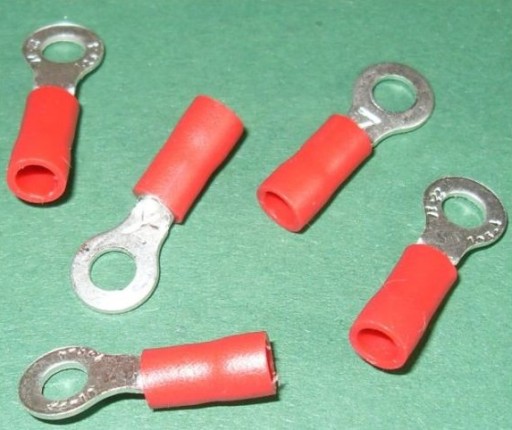 Izolovaný kruhový konektor M4 4mm KPL 100ks (2166)