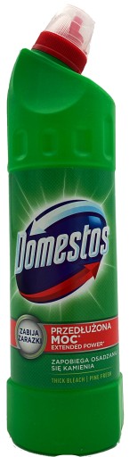 Domestos - Čistiaci prostriedok na toalety, 750 ml - BOROVICA