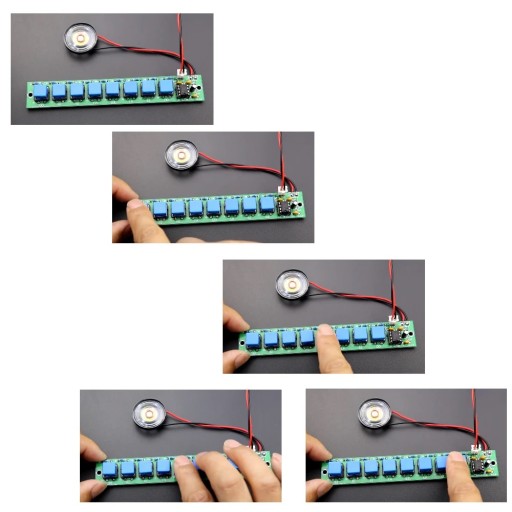 Organ Elektronický klavír DiY, hodiny spájkovania
