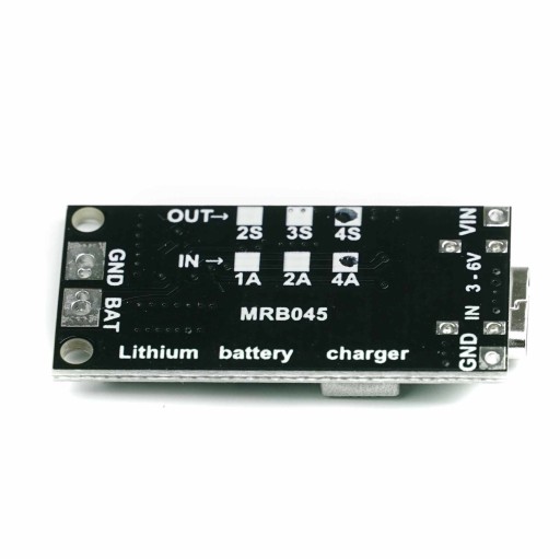 18650 Li-Ion 4S 4A nabíjačka USB-C článkov