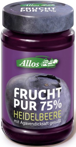 ČUČORNICOVÁ PĚNA (75% OVOCNÁ) BIO 250 g - ALLOS