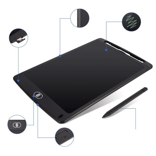 VEĽKÝ notebook grafický tablet na kreslenie pre deti 8,5