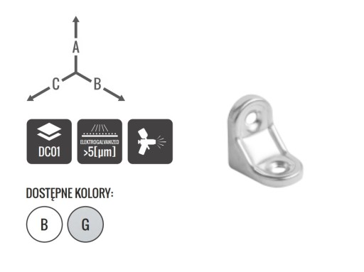 OCELOVÝ UHNÍK NA POLICE 50x50 POZINK
