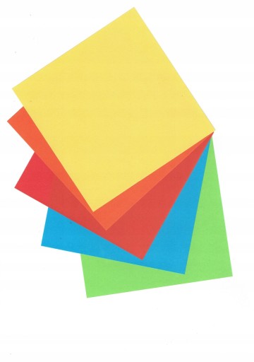 Origami papier 16 x 16 cm 100 listov 70 g/m²