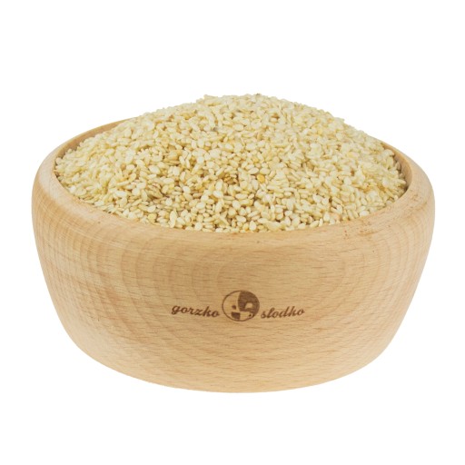 BIELE SEZAMOVÉ semienka, lúpané, najvyššej kvality, 200g