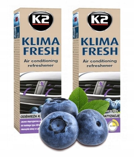 K2 KLIMA FRESH KLIMA Osviežovač Čučoriedka 150ml