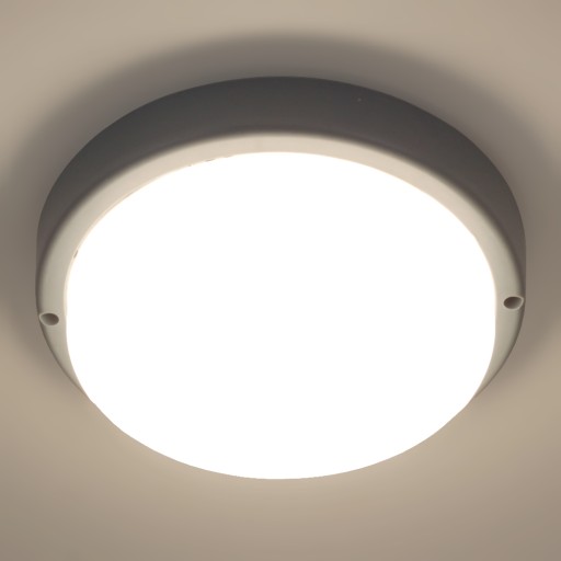 VONKAJŠIA NÁSTENNÁ LAMPA VÝKONNÁ FASÁDNA LAMPA MINI 18W IP54 GRAFITOVÁ okrúhla