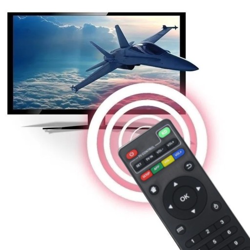DIAĽKOVÉ OVLÁDANIE PRE TV SMART TV ŠTANDARDNÝ DEKODÉR ANDROID BOX V3