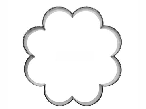 Formička na kvety 8 cm, vykrajovačka na kvety s 8 lupeňmi