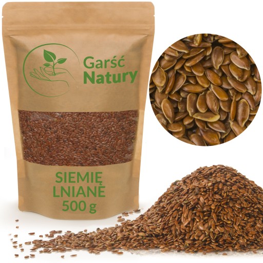 Prírodné ľanové semienko GRAIN Hnedá ĽANOVÁ XXL
