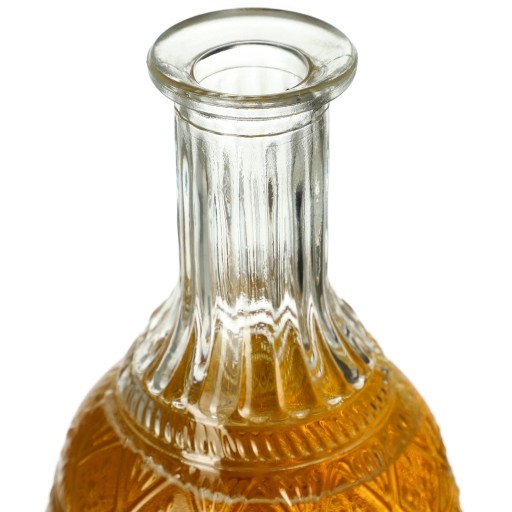 KARAFA NA VODU KRYŠTÁLOVÁ WHISKY 1L SKLENENÁ FĽAŠA S KORKOM
