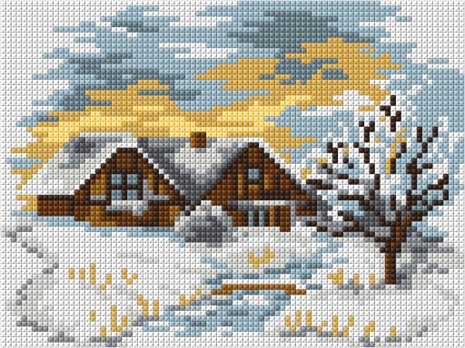 Plátno s potlačou 15cm*20cm - 2029