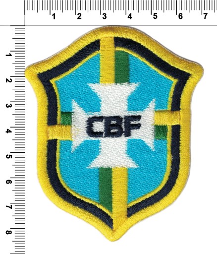 Termolepiaca vyšívacia náplasť BRAZIL CBF