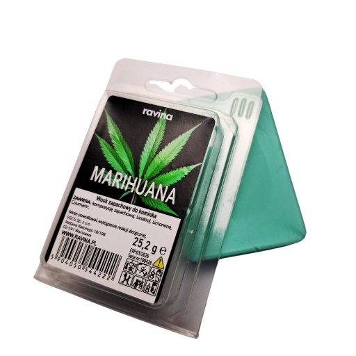 MARIHUANA 25g VOŇANÝ VOSK KONOPA VONNÁ KONOPA NA VOŇANÝ KRB