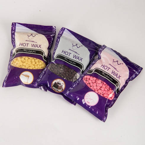 TVRDÝ VOSK NA DEPILÁCIU 500 GRAM SADA 5x100g VOŇANÉ FARBY