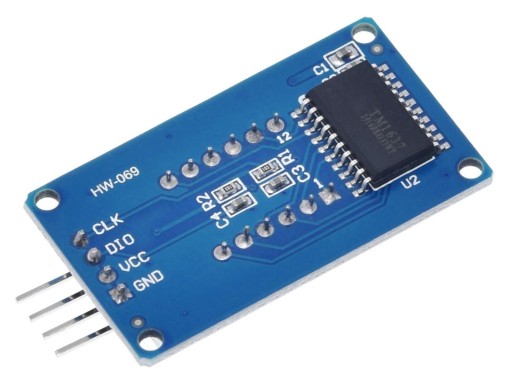345 4-miestny LED displej TM1637 Arduino