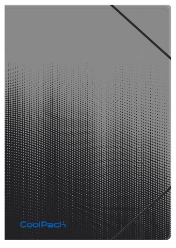 CoolPack A4 Gradient GREY elastický priečinok