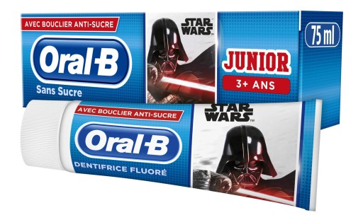 ZUBNÁ PASTA ORAL-B STAR WARS PRE OCHRANU DETÍ PRED KAZOM