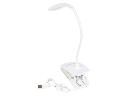 STOLNÁ LAMPA NA ČÍTANIE NÁHRADNÁ, OHÝBATEĽNÁ LED DRŽADLO s USB KLIPOM