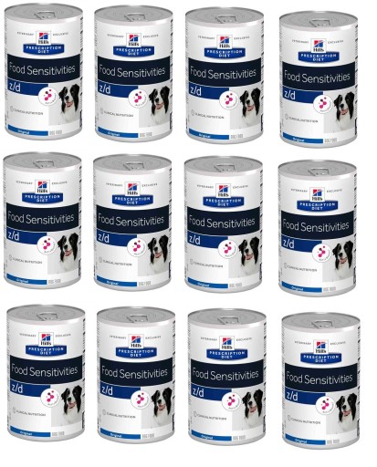 Hill's PD z/d Food Sensitivity Active Biome, mokré krmivo pre psov, 370 g