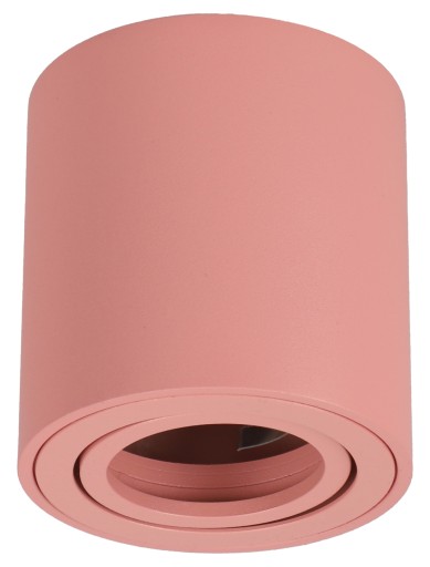 Prisadené bodové stropné LED svietidlo Halogen Tube GU10, ružové