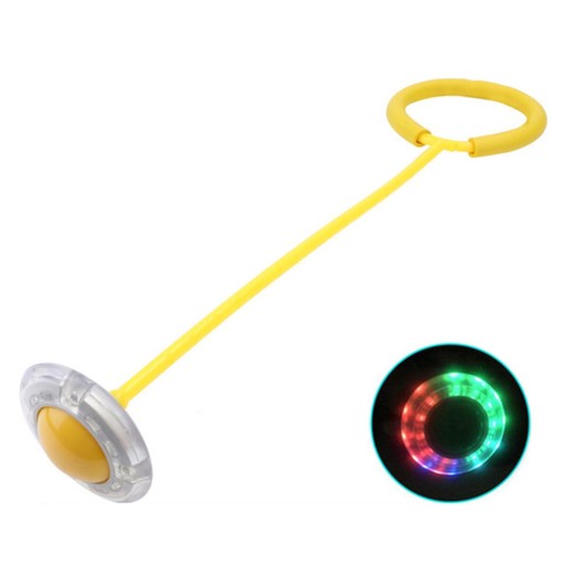 Hula-hop švihadlo na nohy s LED skipper krúžkom
