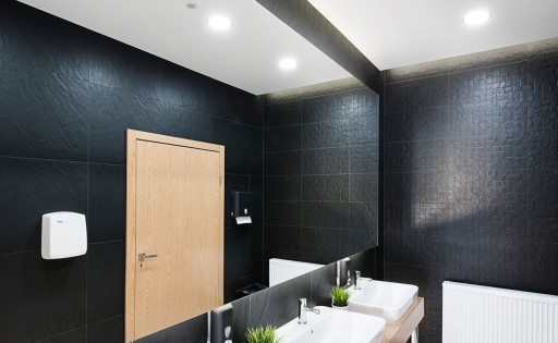 Hermetické svietidlo AQUS GU10 Black HALOGEN