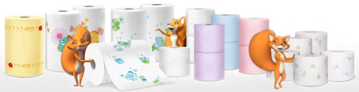 Foxy Silk - toaletný papier, 3-vrstvový, biely
