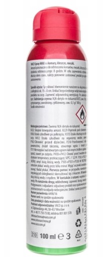 VACO Spray MAX na komáre, kliešte a pakomáre 100 ml