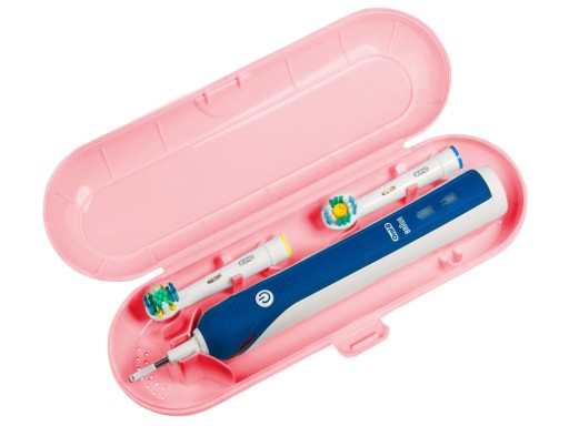 Univerzálne puzdro na elektrické zubné kefky Oral-B, ružové