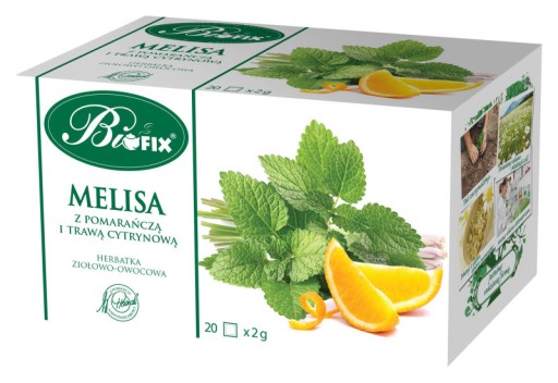 BIFIX bylinkový medovka s pomarančom a citrónovou trávou