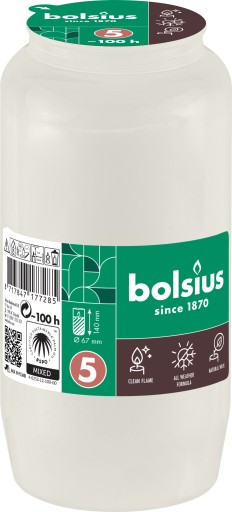 Olejové náplne do sviečok|Bolsius|100h|č.7