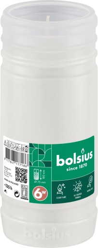 Parafínové vložky do sviečok|Bolsius|135h|č.6.5D