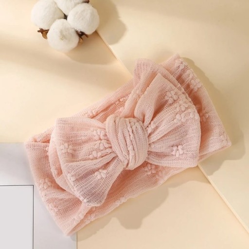 DETSKÚ ČELENKU, RUŽOVÚ TYLOVÚ MAŠĽU, ELEGANTNÉ K ŠATÉM