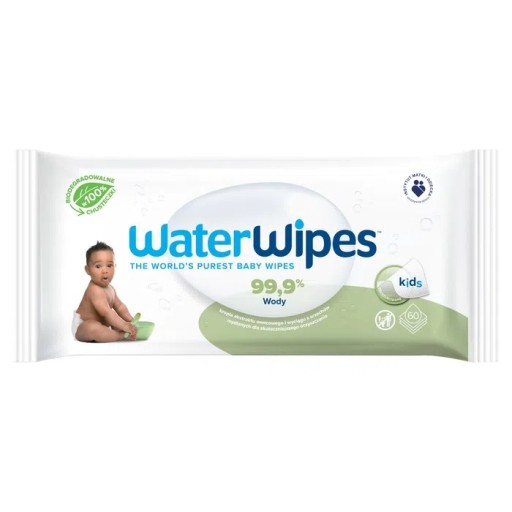 WATER WIPES utierky nasiaknuté vodou 60 ks - HIT